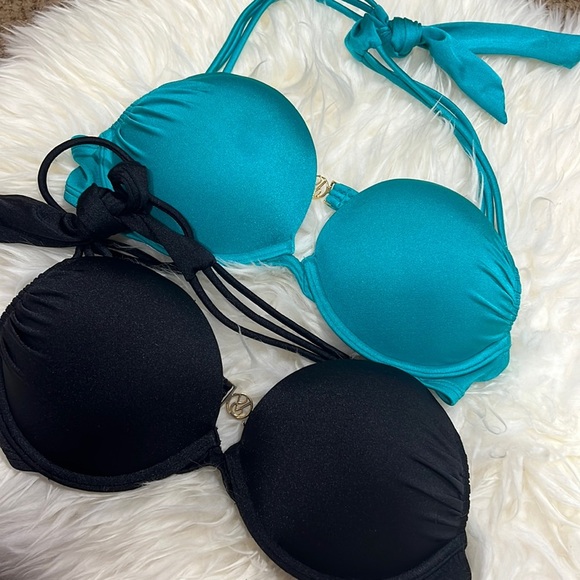 2 Bombshell Victorias Secret Swim Tops - Picture 1 of 8